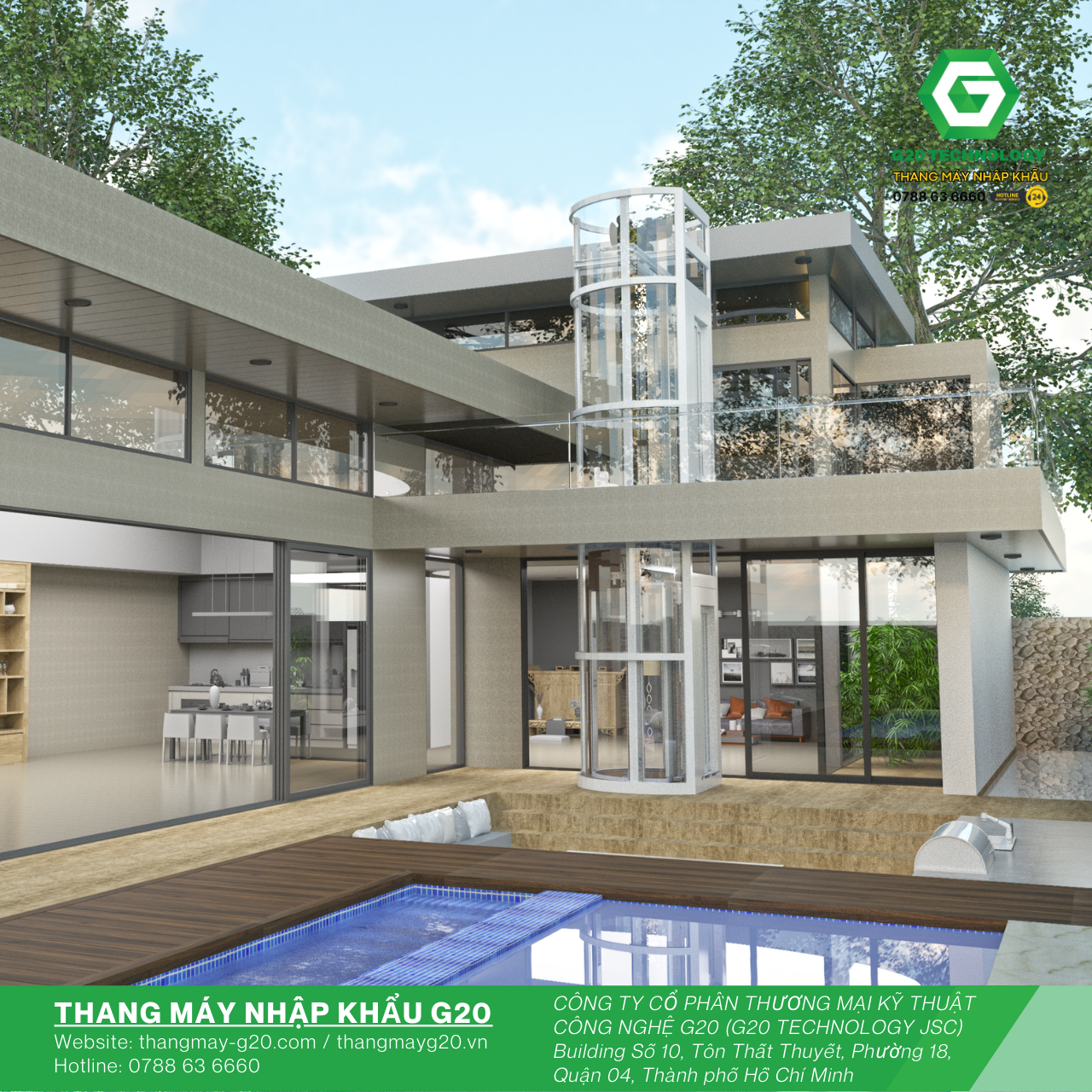 THANG MÁY KÍNH BÁN NGUYỆT